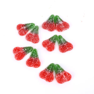 Grosir Pola Baru Permen Gummies Rasa Persik Halal Rasa Buah Makanan Ringan Q Peluru Manis Warna-warni Gummi - Product Image 2