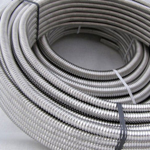 <span class=keywords><strong>Tubi</strong></span> corrugati <span class=keywords><strong>in</strong></span> acciaio inossidabile con tubo flessibile <span class=keywords><strong>in</strong></span> metallo intrecciato SS anticorrosione tubo del Gas dell'acqua - Product Image 1