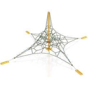 Cadre d'escalade pyramidal à quatre pattes H3M avec corde d'escalade - Product Image 1