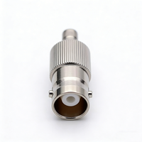 Connecteur femelle BNC pour câble RG58 - Connecteur coaxial RF à sertir droit en laiton nickelé