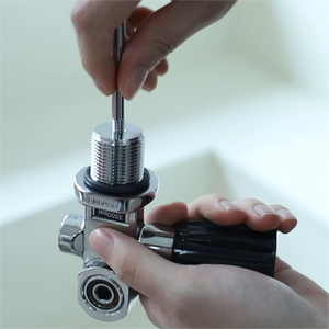 Accesorios DE BUCEO ZX, válvula de oxígeno Din/yugo PRO de aire de buceo personalizada, válvula de tanque de buceo para equipo de buceo para Scuba O2 Ready - Product Image 4