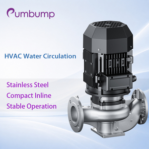 ปั๊มหอยโข่งสแตนเลส GDF(2) สำหรับระบบ HVAC หมุนเวียนน้ำสะอาด ระบบน้ำเย็น ดีไซน์กะทัดรัด - Product Image 1