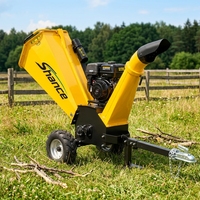 Broyeur de bois à essence à prix raisonnable, faible taux de défaillance, équipement de déchiquetage de branches pour l'extérieur, idéal pour le traitement quotidien des déchets agricoles