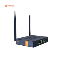 Router Industrial 4G Global CAT4 R545-G4 con 5 Puertos Ethernet, Compatible con RS485 o RS232, Soporte de Pared, Gateway Modbus