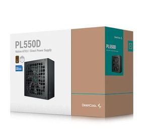 Alimentation électrique Deepcool Pl550d 80plus Bronze d'origine pour PC de bureau de jeu, compatible avec les alimentations Pl550d - Product Image 1