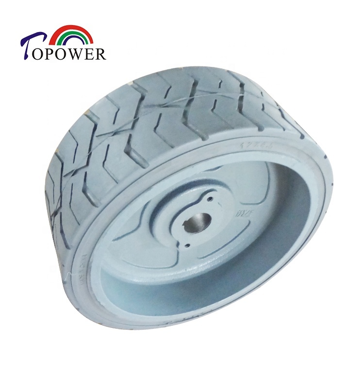 12X4.5  12x4.5x8 Mould on Solid Tires for Genie 105122 Scissor  Lift  GS 1530 1532  1930 1932