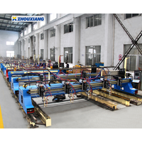 Ligne de production automatique CNC Zhouxiang pour la fabrication et la soudure de poutres en acier préfabriquées