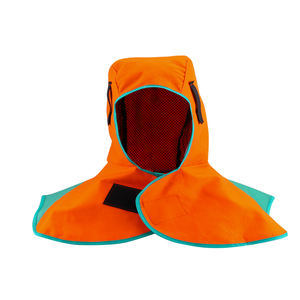 Casquette <span class=keywords><strong>de</strong></span> <span class=keywords><strong>soudeur</strong></span> ignifuge avec doublure en coton isolant thermiquement pour le soudage à l'arc, casque <span class=keywords><strong>de</strong></span> protection thermique - Product Image 2