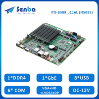 N5095A Jasper Lake DDR4 LPT 6 COM 8 USB SIM 12V Lüfterlose Industrielle Steuerungs-Motherboards Hauptplatinen-Hersteller