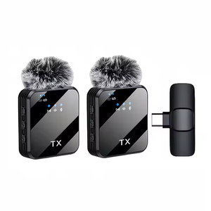 K8 Custom Magnetic Professional New-generation Wireless Cell Phone Recording Outdoor Video Lavalier <strong>Microphone</strong> 3.5 Mm - Product Image 3