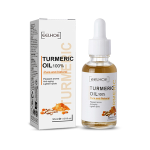 Aceite esencial de cúrcuma, masaje corporal Facial, hidratante, elimina las manchas oscuras, se desvanecen, líneas finas, brillo, <span class=keywords><strong>esencia</strong></span> de piel suave - Product Image 1