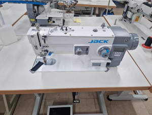 Nueva Máquina <span class=keywords><strong>de</strong></span> <span class=keywords><strong>Coser</strong></span> Industrial JACK 1530D-CQ <span class=keywords><strong>de</strong></span> Una Aguja con Arrastre por Debajo <span class=keywords><strong>y</strong></span> Zig-Zag <span class=keywords><strong>de</strong></span> 3 Pasos, Incluye Mesa - Product Image 5