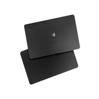 Carte de membre VIP personnalisée en PVC, RFID NFC, avec puce TAG213 13,56 MHz, finition noire mate, carte de visite NFC avec code QR