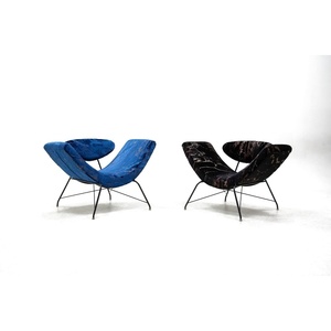 Sillón de Diseño Smile, Estilo <span class=keywords><strong>Brasileño</strong></span> Moderno Clásico, con Tela Estampada Verde, para Villa - Product Image 6