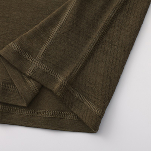 Short pour homme en maille jersey douce en <span class=keywords><strong>laine</strong></span> mérinos, style classique, sérigraphie solide, écologique, contrôle <span class=keywords><strong>de</strong></span> l'humidité, coupe régulière - Product Image 6