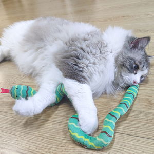 <span class=keywords><strong>Juguete</strong></span> de peluche de hierba gatera de gran venta, <span class=keywords><strong>juguete</strong></span> para gatos en forma de <span class=keywords><strong>serpiente</strong></span>, <span class=keywords><strong>juguete</strong></span> para masticar gatos, rechinar los dientes y resistente a mordeduras - Product Image 5