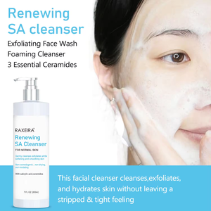 Logotipo personalizado Cuidado DE LA PIEL <span class=keywords><strong>Limpiador</strong></span> facial Hidratante Espuma Exfoliante Control del acné <span class=keywords><strong>Limpiador</strong></span> de poros faciales Precio barato - Product Image 5