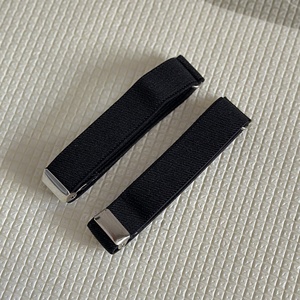 Fermamani per Camicia <span class=keywords><strong>da</strong></span> Adulto con Forte Elasticità, Cinghie Antiscivolo, Lunghezza Regolabile, Fibbia in Metallo, Supporti per Maniche - Product Image 2