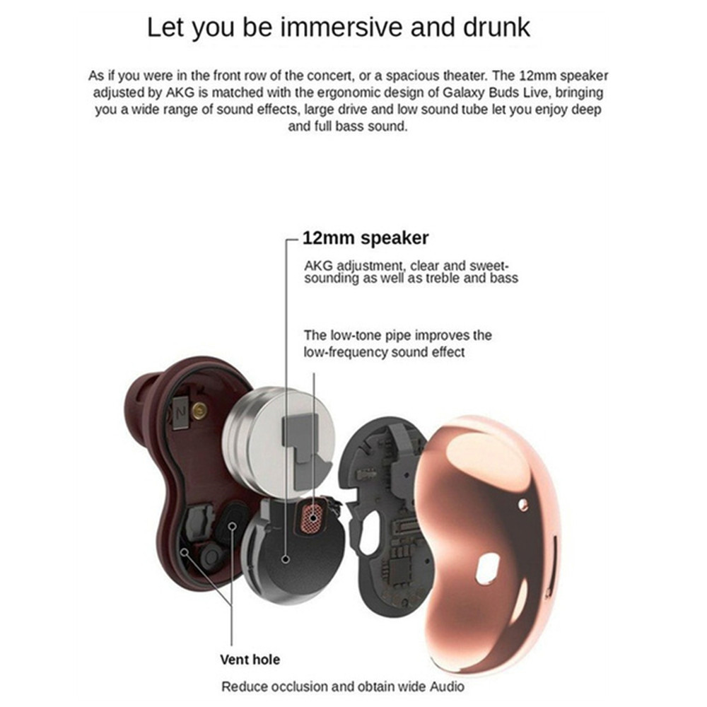 Noise Cancellation Bluetooth Mobile Phone Earphone TWS Stereo R180 For Android IOS