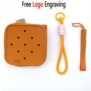 Monedero de Silicona con Correa Doble Multifuncional, Bolsa de Almacenamiento, Cable de Datos, Auriculares, Monedero Cuadrado Impermeable - Product Image 3