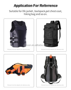 Hebilla de liberación rápida de plástico POM reciclado KAM de 1,5 pulgadas, colores personalizados al por mayor, 38mm - Product Image 6