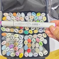 Ensemble de marqueurs à alcool à double pointe IERS 100 couleurs, non effaçables, pour le dessin, l'esquisse et la conception