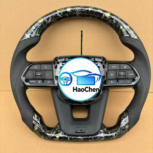 1. Volant <span class=keywords><strong>de</strong></span> direction en fibre <span class=keywords><strong>de</strong></span> carbone modifié <span class=keywords><strong>de</strong></span> luxe pour Toyota Land Cruiser série 70, pièces intérieures pour véhicules tout-terrain - Product Image 1