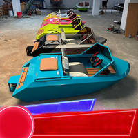 2026 NOUVEAU Mini Kart Bateau Électrique à Propulsion Jet pour Surf de Surface, Secours d'Urgence, Loisirs et Équipement Interactif Aquatique