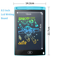 AiJH Tablette d'écriture Lcd 8.5 pouces Jouet écran couleur Tableau électronique effaçable Jouets de dessin numérique pour enfants