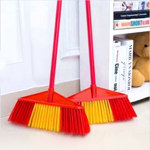 <span class=keywords><strong>Escoba</strong></span> Resistente y Gruesa de Cinco Filas con Cerdas Duras de Plástico de Alta Calidad para Uso Doméstico, Limpieza y Barrido - Product Image 1