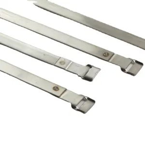 Cable Ties Micro Type Stainless Steel Metal Straps 6x300mm