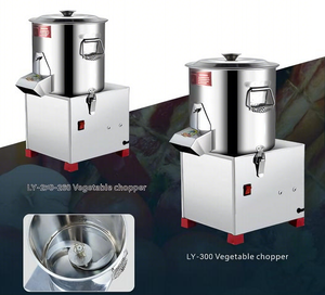 เครื่องตัดผักผลไม้อัตโนมัติ สแตนเลส สตีล ไฟฟ้าอเนกประสงค์ สำหรับพริกไทย หัวหอม ขิง มอเตอร์ 220V - Product Image 6