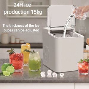 Tự động Countertop điện <span class=keywords><strong>Ice</strong></span> Cube <span class=keywords><strong>Maker</strong></span> Máy 9 khối 2 Viên Đạn kích thước cho khách sạn nhà hàng xe ngoài trời Sử dụng cho hộ gia đình - Product Image 5