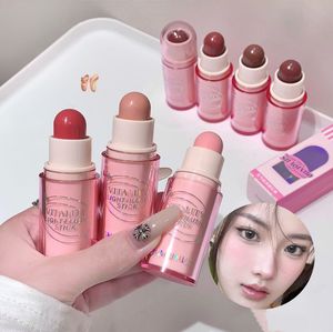 SHAQINUO viso guance trucco Blush Stick liscia umidità colore chiaro crema illuminare delicato fard - Product Image 5