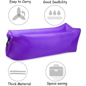 Portable Airbed Canapé Air Facile à Transporter Sommeil Airbag Canapé Gonflable Bulle Canapé Camping Plage Chaise Longue Paresseux Sac Canapé - Product Image 3