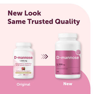 Cápsulas Vegetarianas de D-Manosa OEM con Mezcla de Arándanos y Probióticos, Suplemento Natural para Apoyar la Salud Urinaria y de la Vejiga de la Mujer - Product Image 3
