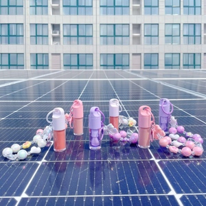 Veganes, feuchtigkeitsspendendes, farbveränderndes Lippenöl mit aufpolsterndem Effekt & wischfestes, mattes Lippenstift-Set <span class=keywords><strong>2</strong></span>-in-1 mit abnehmbarem Armband - Product Image 6