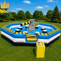Hacha de PVC de Grado Comercial WODI de 0.55mm para Juego de Carnaval, Hacha de Juego de Carnaval en Venta para Niños y Adultos, Grado de Alquiler de Alta Resistencia WODI