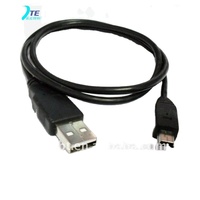 Grosir 0.2M USB2.0 A Male Ke Mini 5Pin 5p Male PC MAC komputer sinkronisasi Data kabel kamera pengisi daya