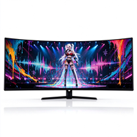 Nouvel écran d'ordinateur de jeu HDR HVA 32:9 de 49 pouces 5K165Hz, temps de réponse de 2 ms, hauteur réglable, support rotatif, DP/USB/