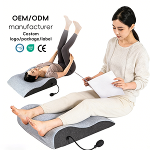 Almohada de Espuma Viscoelástica con Bolsa de Aire YUE RISE, Altura Ajustable, Personalizable OEM ODM, 95% Poliéster, 5% Elastano - Product Image 1