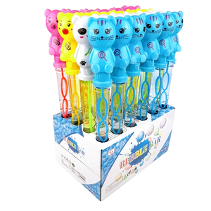 Pistolet à bulles en plastique PC <span class=keywords><strong>de</strong></span> grande taille 36 cm, vente chaude Meiran, nouveaux jouets flash d'extérieur, unisexe, adultes, enfants, jeu amusant, marchés nocturnes - Product Image 6