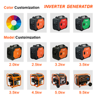Générateur Inverter Portable BS3850iS 150.9cc 3.2KW Démarrage par Lanceur 230V CE/EU 5.5L Essence Vente en Gros OEM