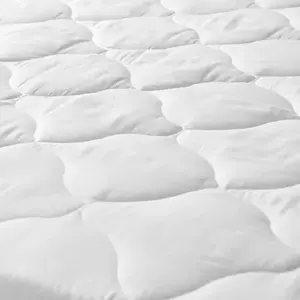 Protector de Colchón de Algodón Queen, Acolchado, Lavable a Máquina, para Uso Doméstico - Product Image 1