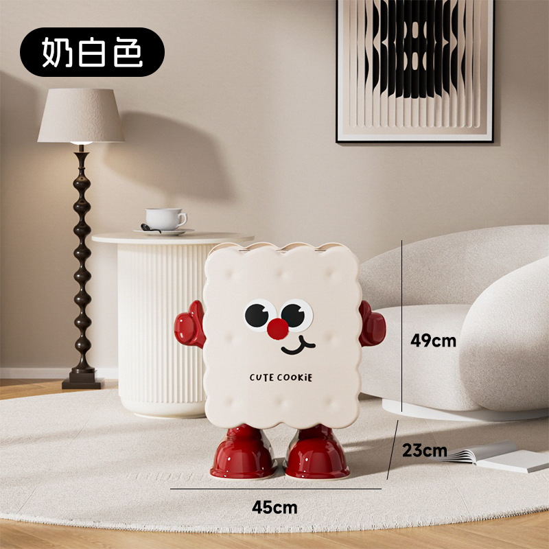 Hombre Galleta Blanco y Rojo