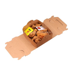 Caja para <span class=keywords><strong>Pollo</strong></span> Asado con Relieve y Laminación Mate, Reciclable, Portátil, con Compartimentos Separados para Comida para Llevar, Ideal para <span class=keywords><strong>Pollo</strong></span> Frito Coreano - Product Image 3