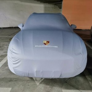 Custom <strong>Porsche</strong> Logo Special Car Cover High Elastic Soft Fabric Anti-UV Dustproof Cover for <strong>Porsche</strong> 993 <strong>Carrera</strong> 4S <strong>Turbo</strong> GT2 RS - Product Image 1
