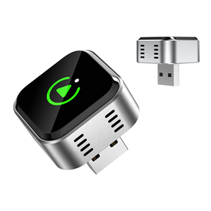 อะแดปเตอร์รถยนต์แบบไร้สาย2อิน1ระบบอัจฉริยะสำหรับ Apple iOS <span class=keywords><strong>iPhone</strong></span> 6อะแดปเตอร์สำหรับรถยนต์ - Product Image 1