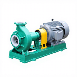 Pompe centrifuge chimique à entraînement magnétique en acier inoxydable série IHF, résistante aux acides et aux alcalis, pompe de transfert - Product Image 1
