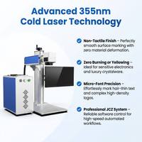 Máquina de Marcado Láser UV de 3W para Carcasas de Teléfono, Cristal, Trofeos, Grabado en Frío, Software EZCAD2, BJJCZ, Gainlaser